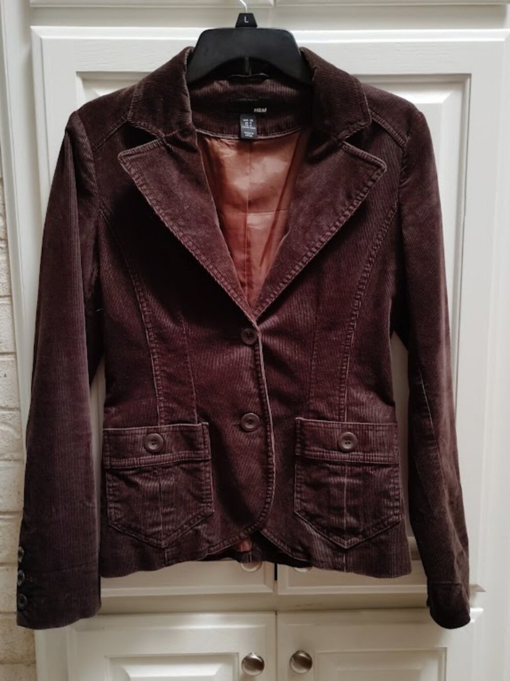 H&M Women's Corduroy Jacket sz 6